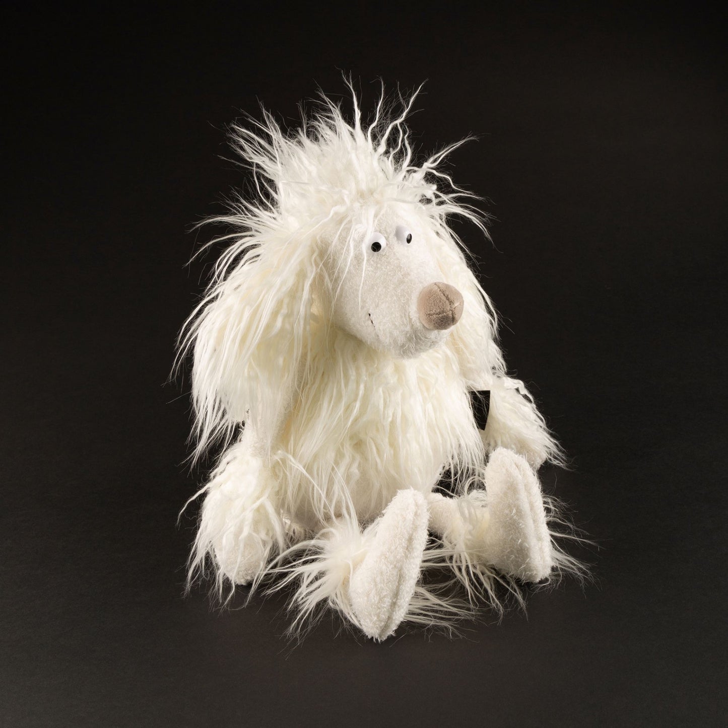 Vorderansicht des Sigikid BEASTS - Pudel Lady Miranda, ideal zum Kuscheln und Sammeln