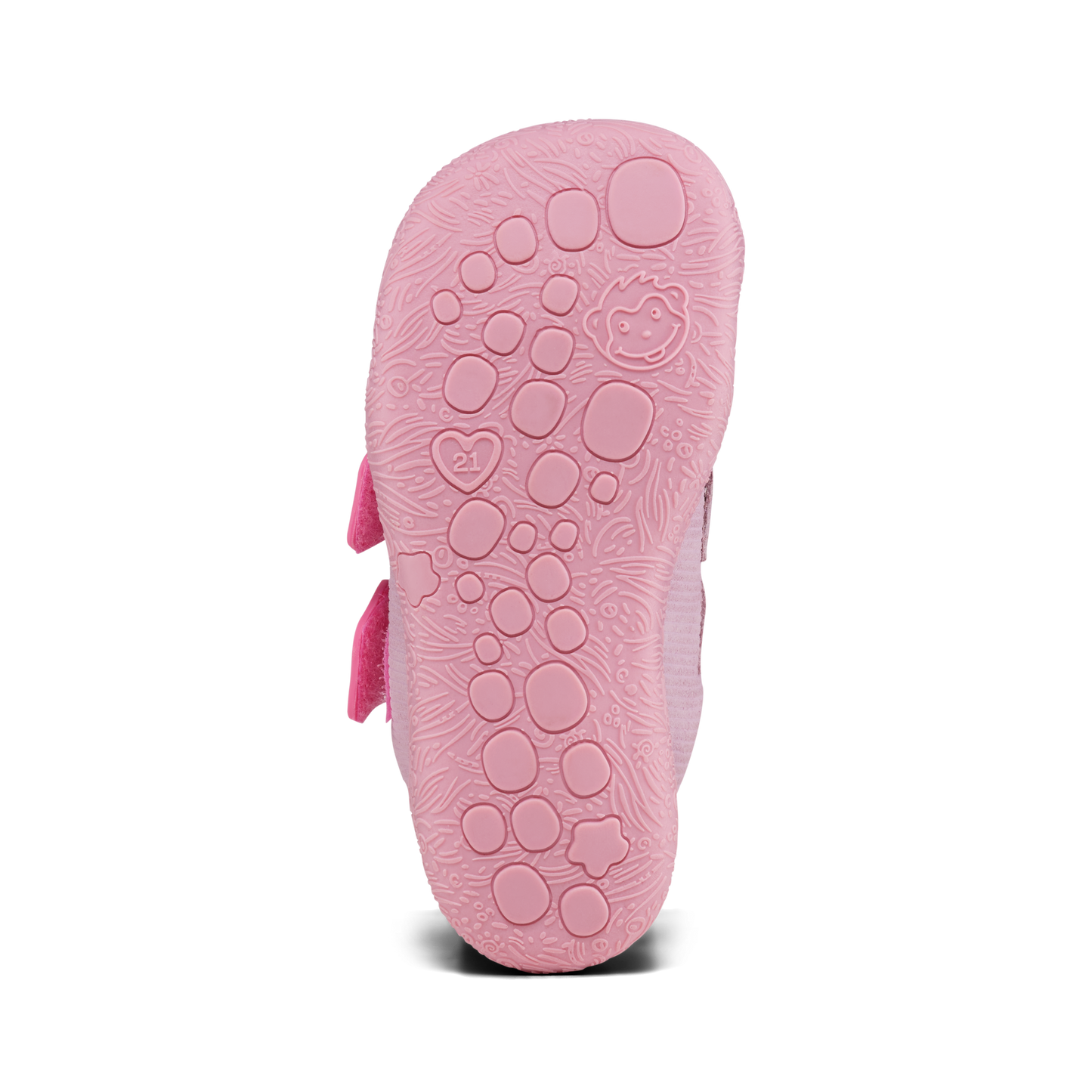 Bequemer und biegsamer Schuh für kleine Mädchenfüße