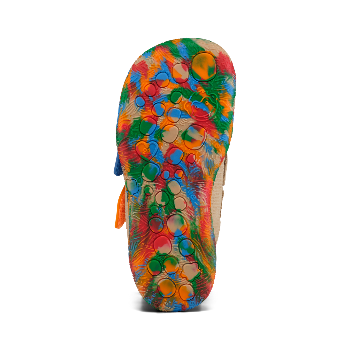 Beige Schuhe für Kinder mit rutschfester Sohle