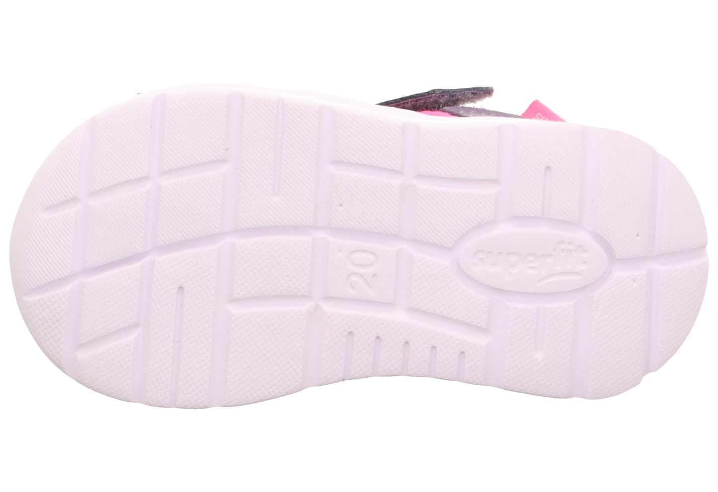 Superfit Halbsandale WAVE 478-851 in flieder/pink, a comfortable and durable sandal for active kids