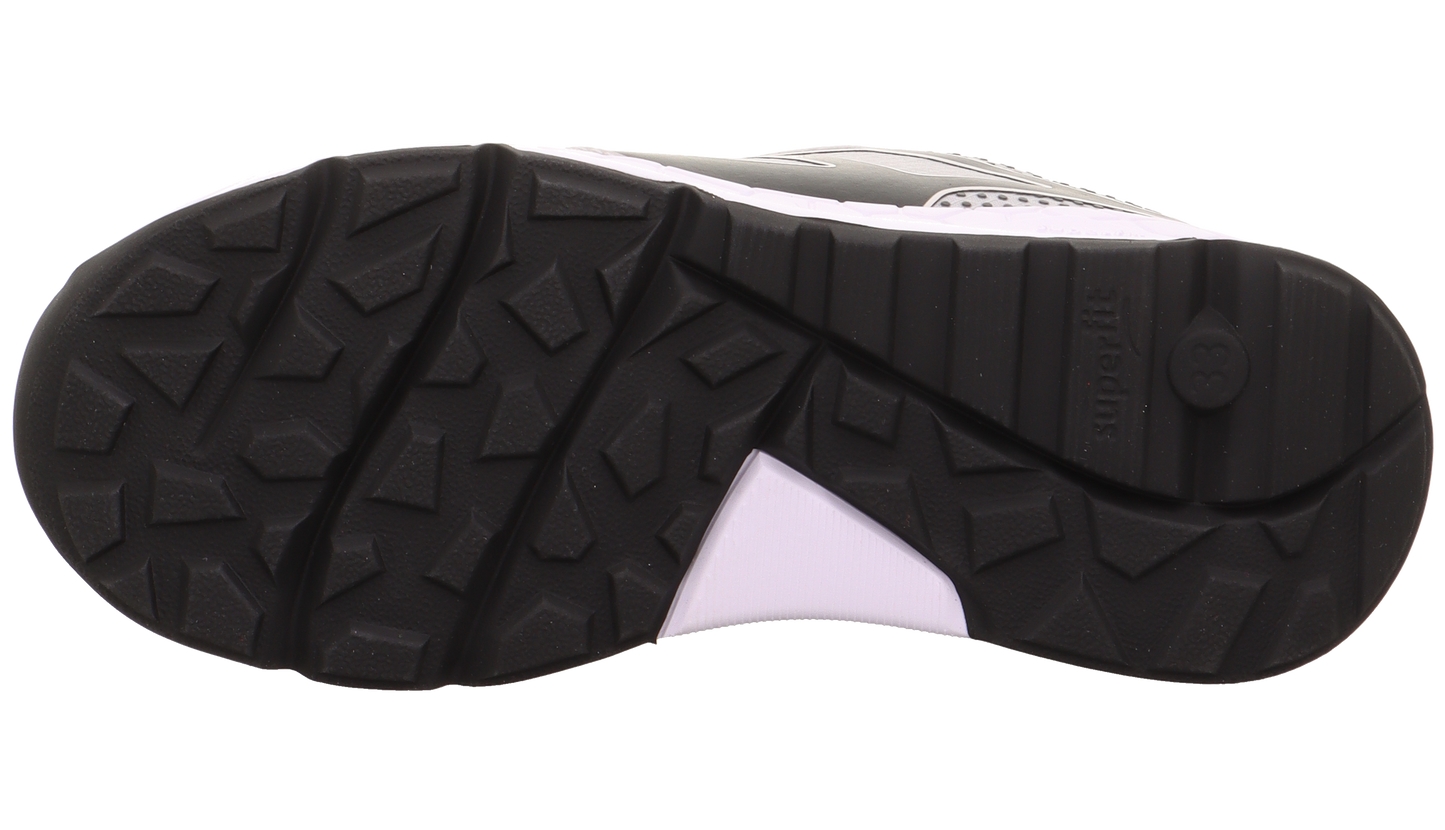 Lightweight and durable SUPERFIT BOA Halbschuh FREE RIDE 560-250 in grey, black, and blue color, perfect for outdoor activities