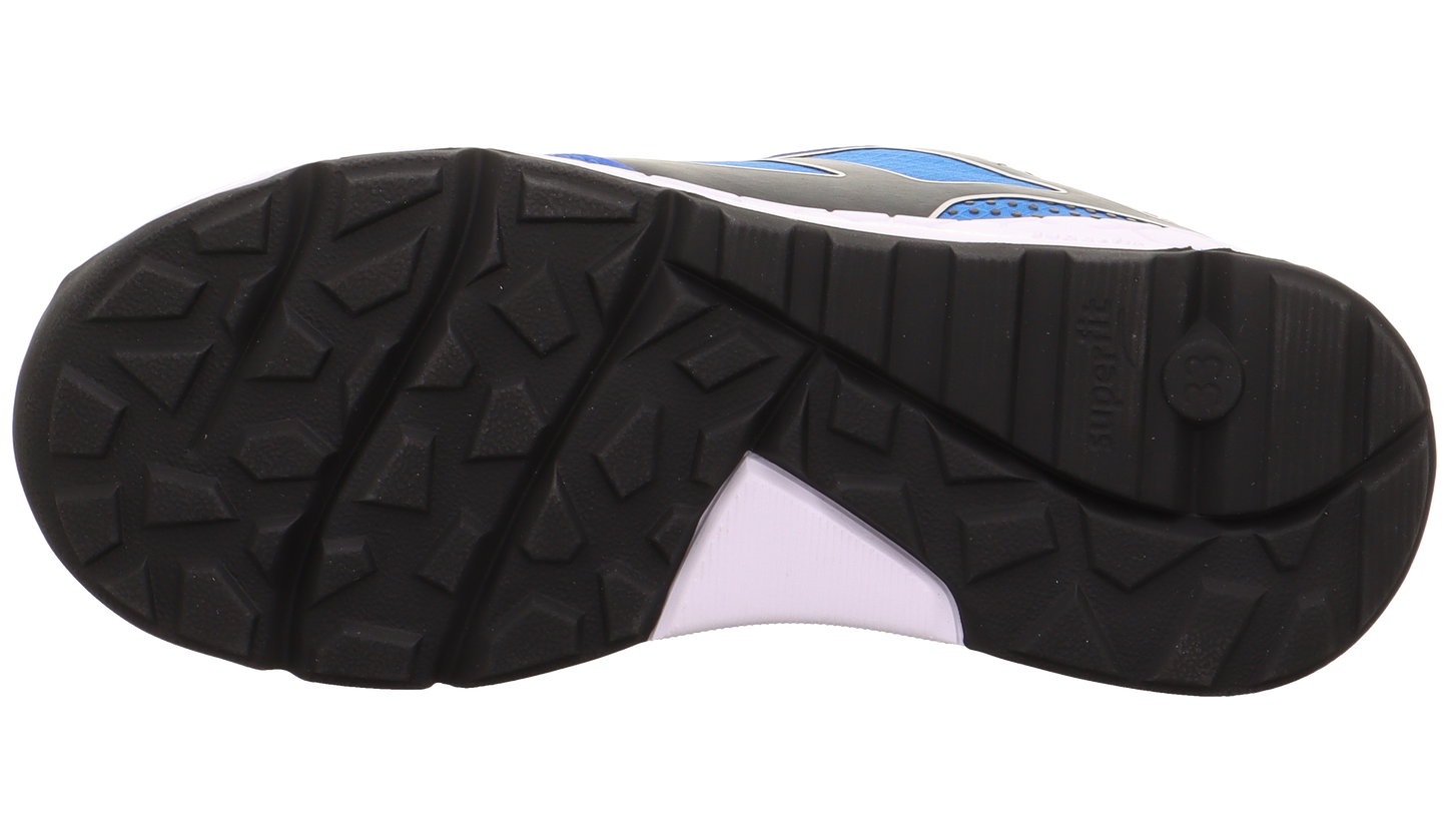 Men's SUPERFIT BOA Halbschuh FREE RIDE 560-80 in royal blue and black with advanced fastening system for secure and comfortable fit