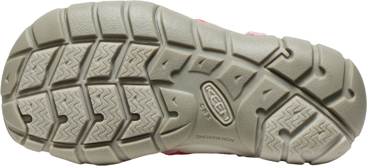 KEEN Halbsandale SEACAMP II CNX - himbeer / rosa kids' outdoor sandal in bright pink and purple