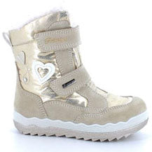 PRIMIGI GORE-TEX Stiefel FROZEN 48852-11 - gold / beige, waterproof and stylish winter boots for girls with Frozen theme