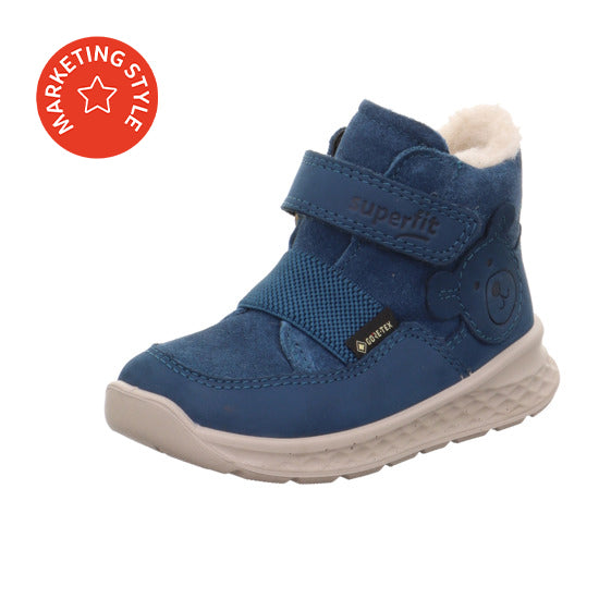 A high-quality, durable petrol-colored BREEZE 377-80 SUPERFIT GORE-TEX Knöchelschuh