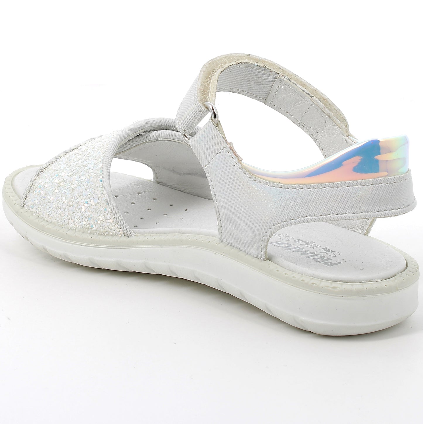 Side view of PRIMIGI Sandale ALANIS 58873-66 with Glitzer accents