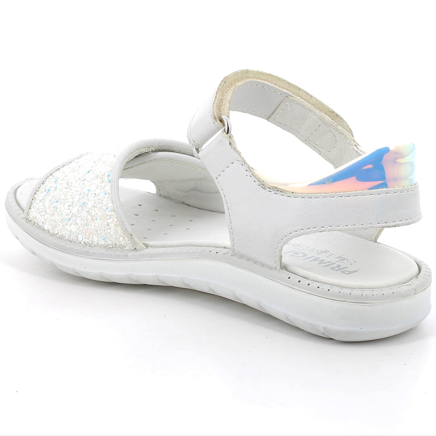 Sommerliche Kindersandale von PRIMIGI mit glitzernden Verzierungen