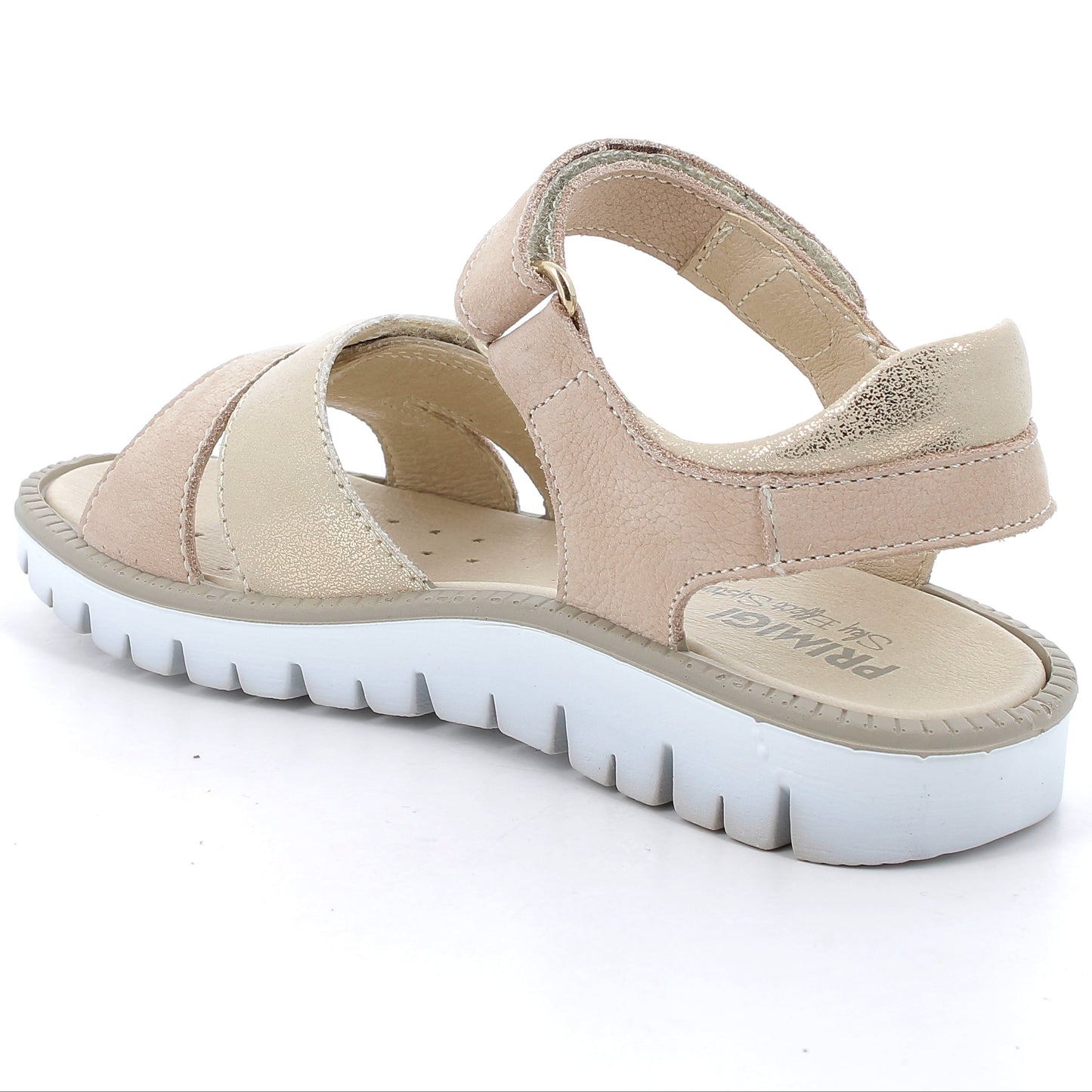 Hochwertige PRIMIGI Sandale AXEL 78911-11 in Gold und Beige