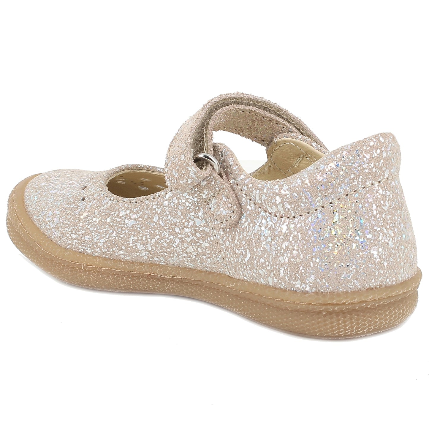 Hochwertige beige und goldene Sandale von PRIMIGI SPORT TREFEMM 79216-33