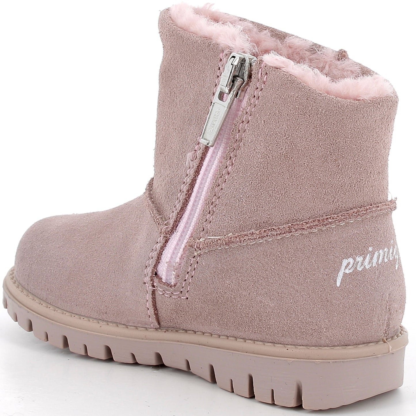 Robuste rosa GORE-TEX Stiefel für Babys von PRIMIGI, ideal für den Spaziergang bei Regen und Wind mit nachhaltigem Material