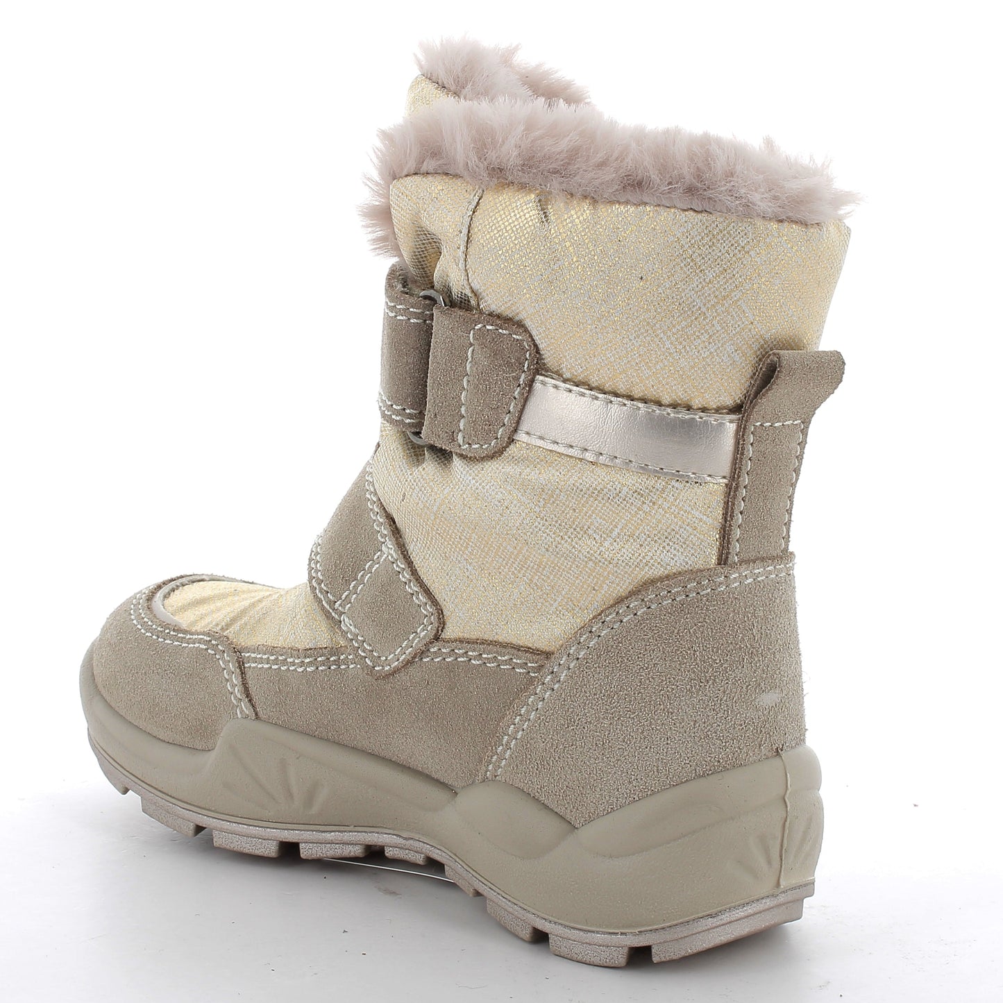 Hochwertige Primigi GORE-TEX WINGER 88815-11 Stiefel in Gold und Beige mit atmungsaktiver Gore-Tex-Membran