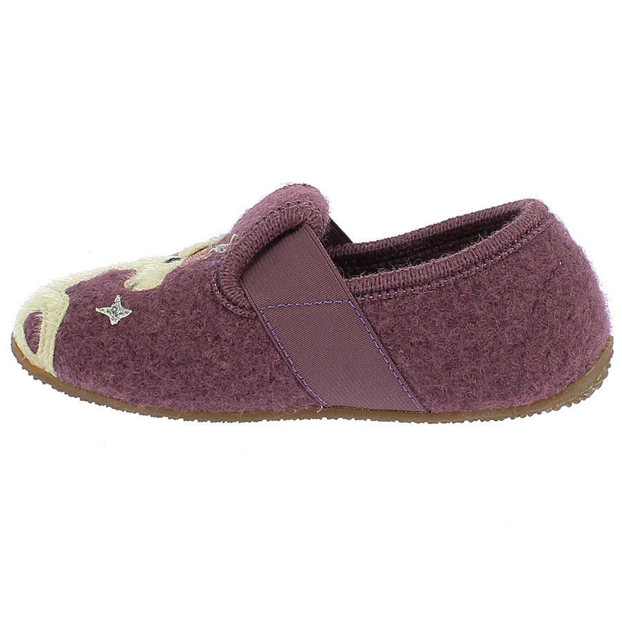 Adorable malve LIVING KITZBÜHEL Hausschuh 4020/339 with unicorn motif for kids