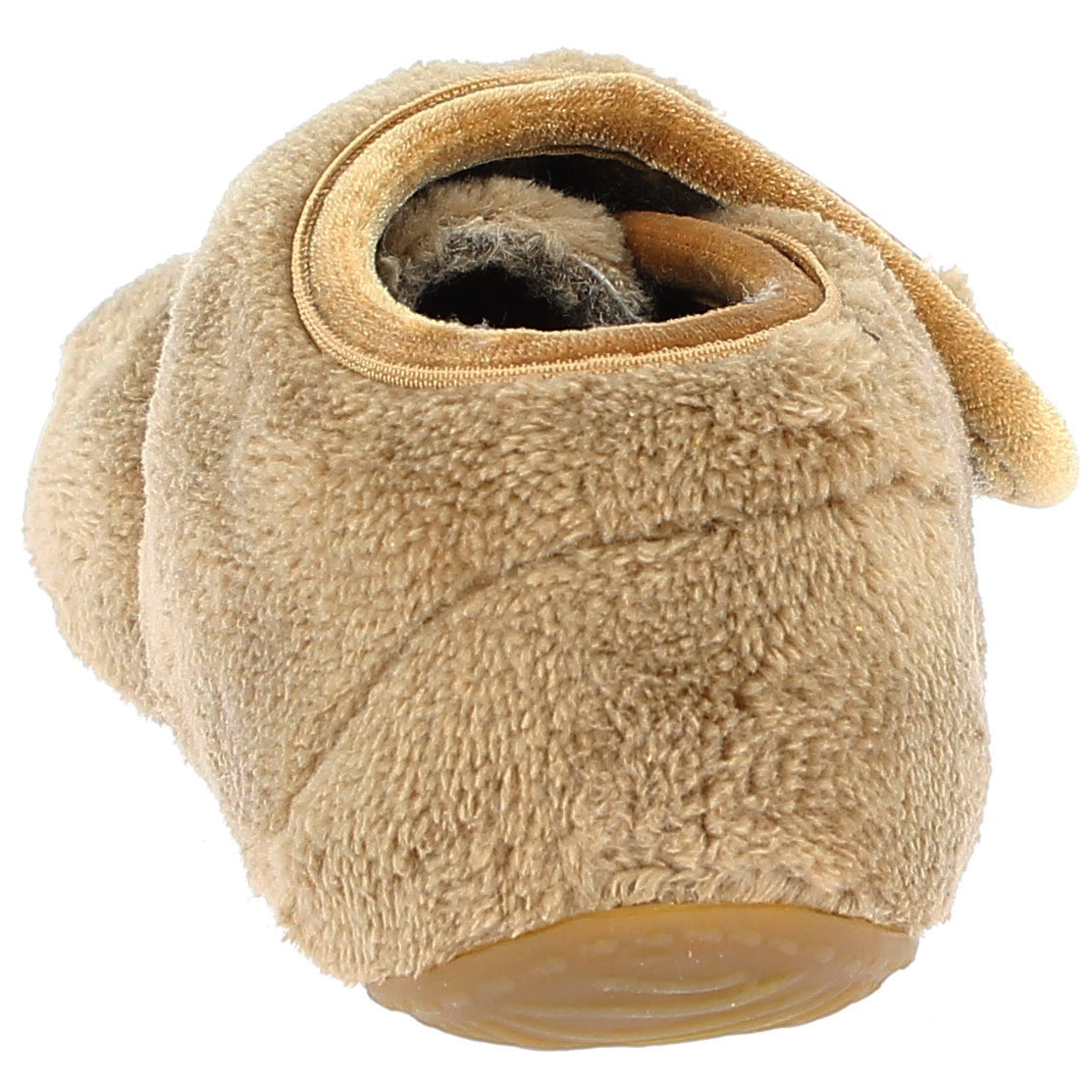 Comfortable and stylish indoor slippers in a rich brown color