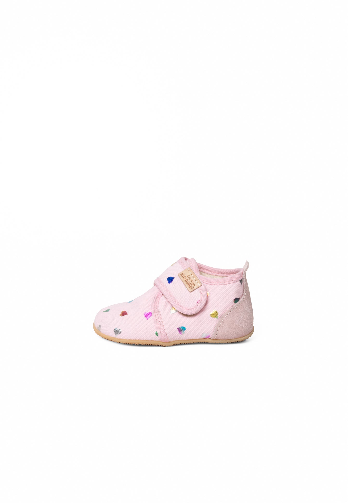 LIVING KITZBÜHEL Hausschuh 4710/215 - rosa / Herzen - cozy pink slipper with heart design