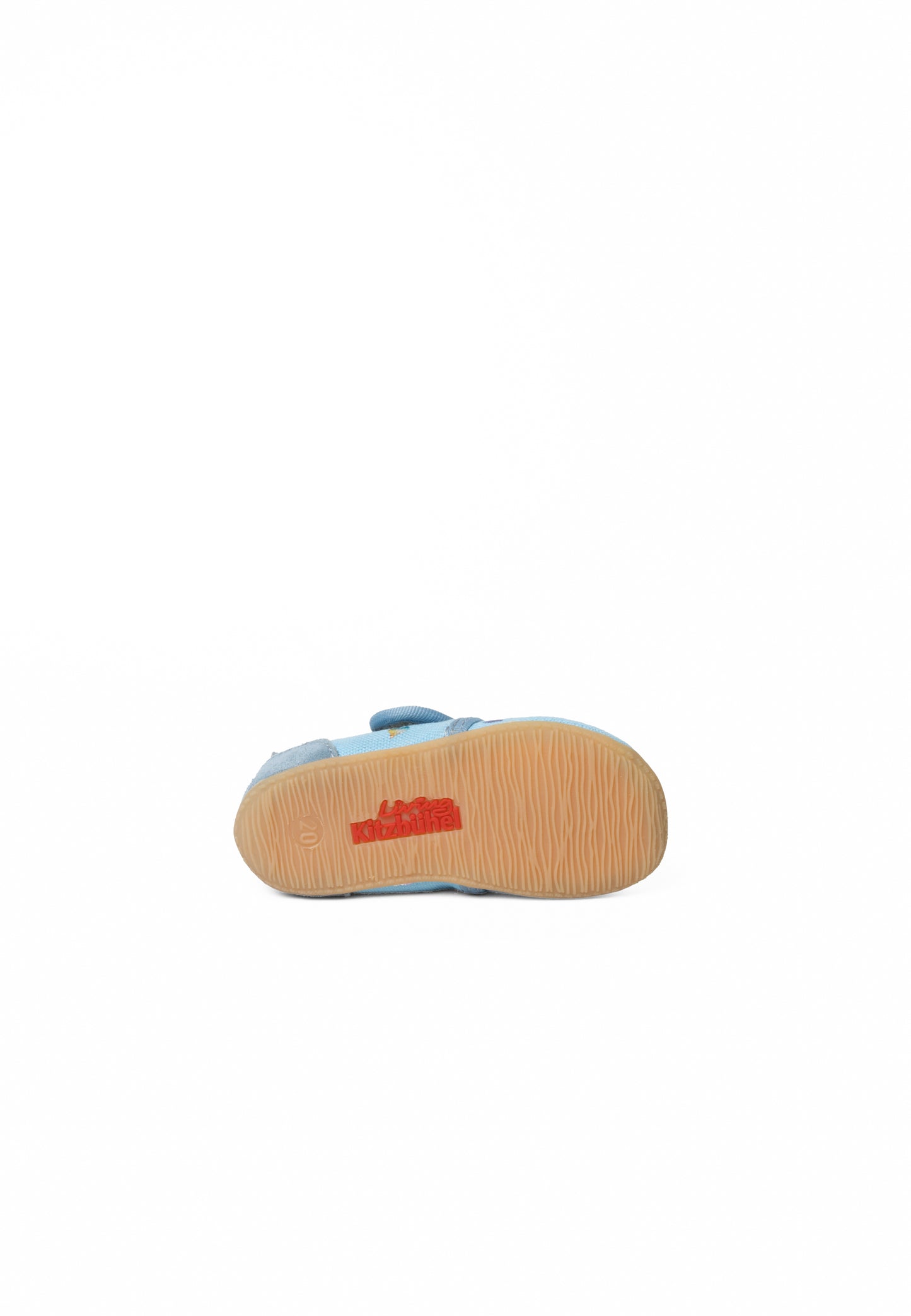 Modischer Hausschuh 4725/411 in grün-weiß mit rutschfester Sohle