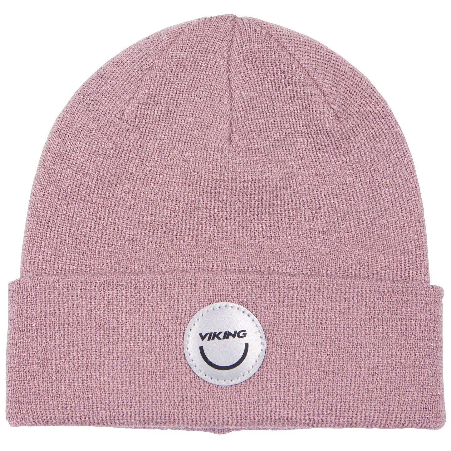 Viking Mütze Play Wool Beanie Warm Reflec in flieder, a cozy and reflective purple beanie perfect for staying warm and visible in low light conditions