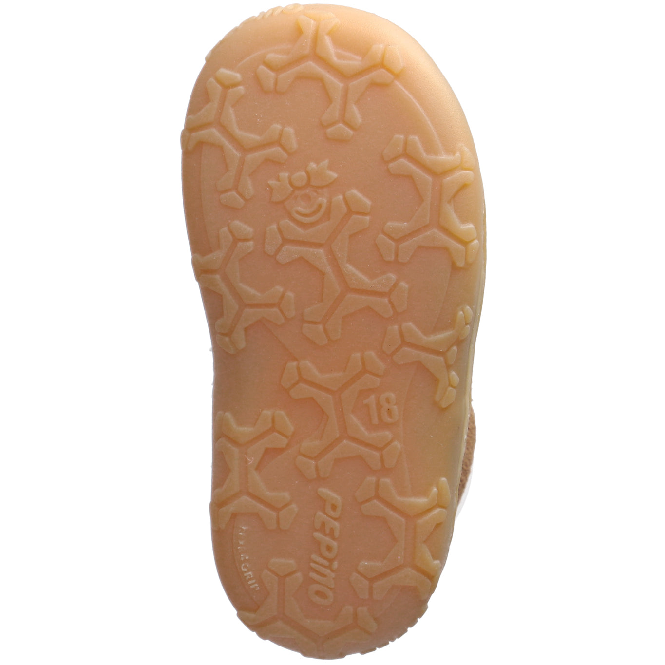 Hochwertiger brauner Knöchelschuh mit DOTS Muster und Holzoptik