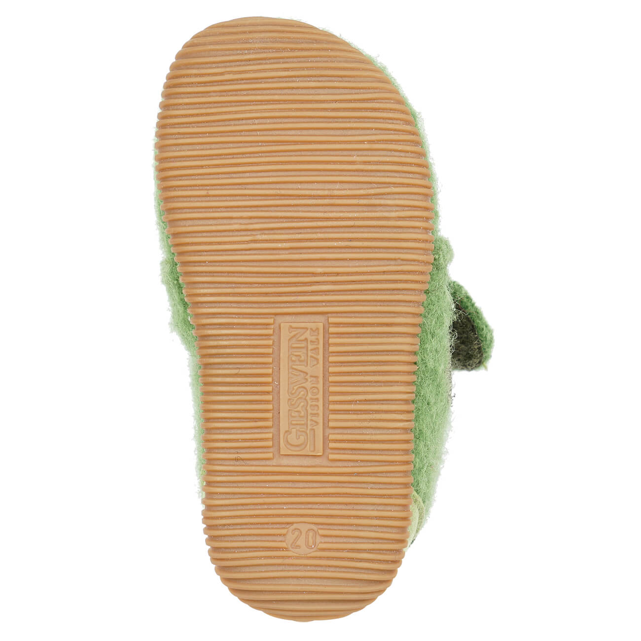 Comfortable GIESSWEIN Hausschuhe OBERSTAUFEN in grass green color for indoor wear