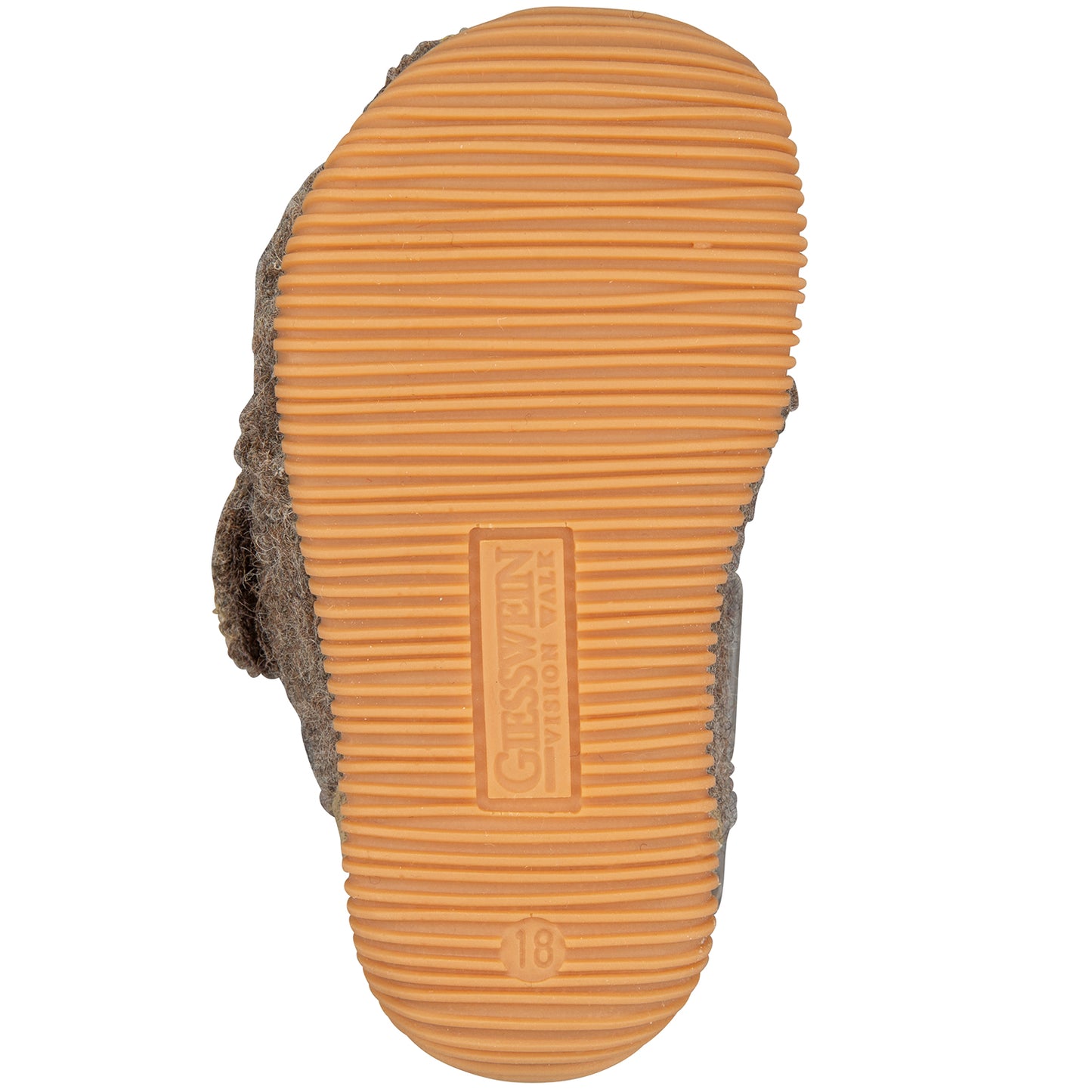 Giesswein OFFENBURG Hausschuhe in taupe, offene Zehen Variante, angenehme Passform für entspanntes Tragen