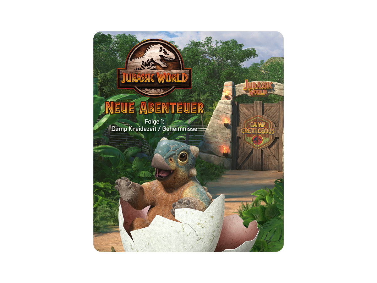 Tonies Figur Jurassic World - Spielzeug für spannende Dino-Abenteuer