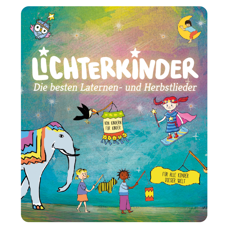 Die TONIES Figur Lichterkinder - Die besten Laternen- und Herbstlieder verbreitet herbstliche Stimmung mit ihren Liedern