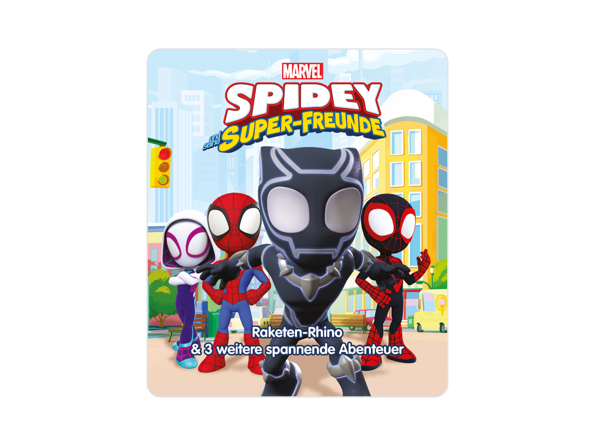 TONIES Figur - Spidey und seine Super-Freunde Raketen-Rhino - Detailansicht