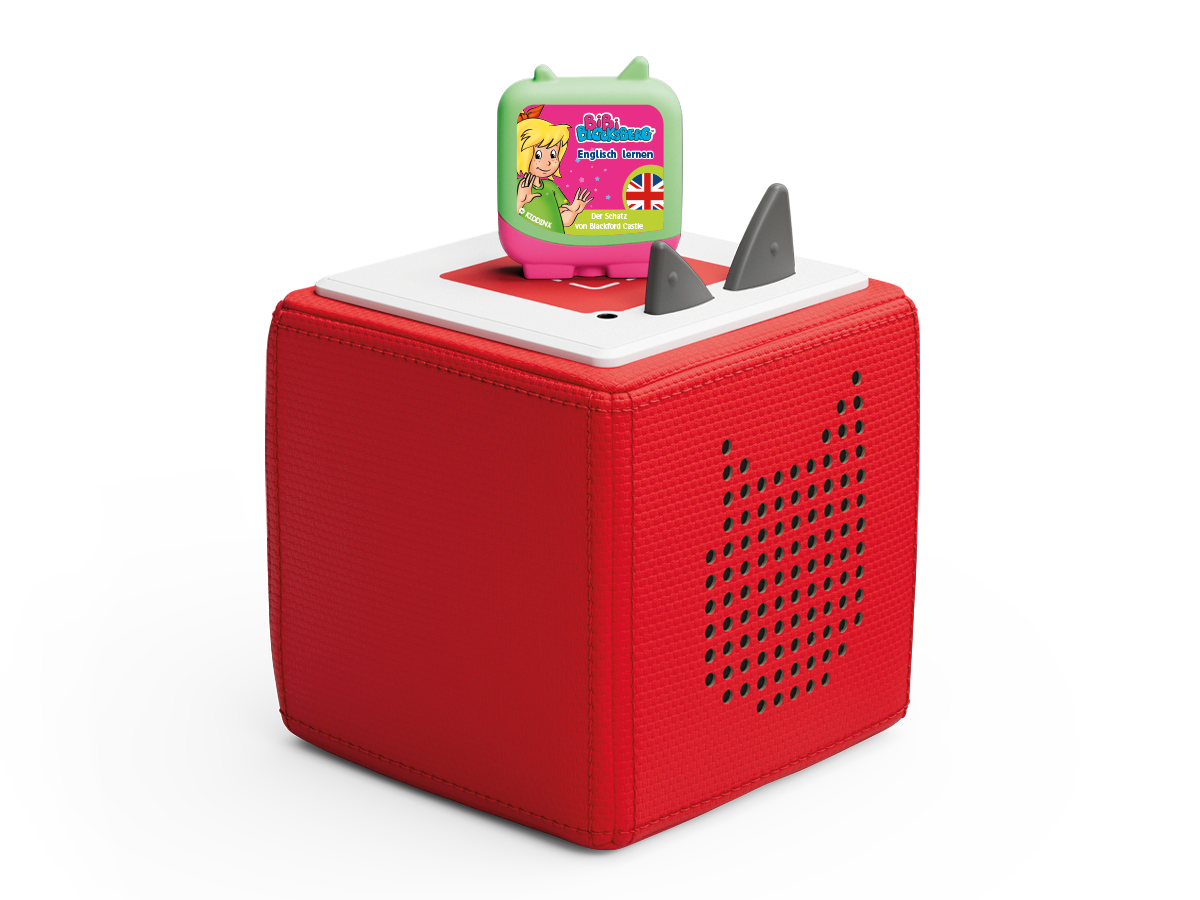 Bibi Blocksberg Englisch lernen Toniebox Figur für spielerisches Sprachenlernen