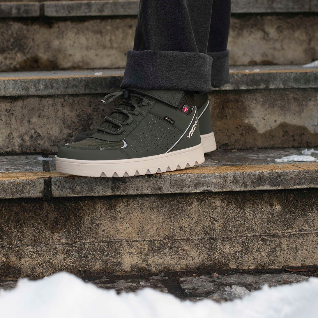 VIKING FLEEK WARM GTX 1V Knöchelschuh in Tanne, optimaler Schutz vor Nässe und Kälte mit langlebiger Verarbeitung
