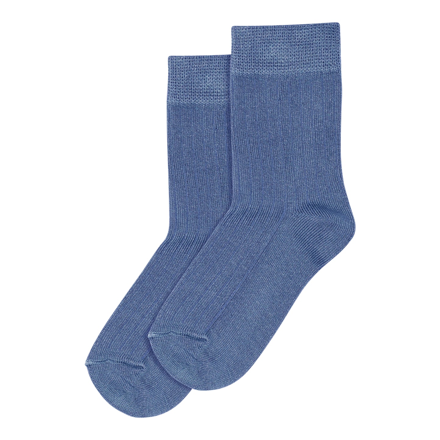 Kornblumenblaue MINIPOP Bambus Socken, weich und nachhaltig, für stilvolle Outfits