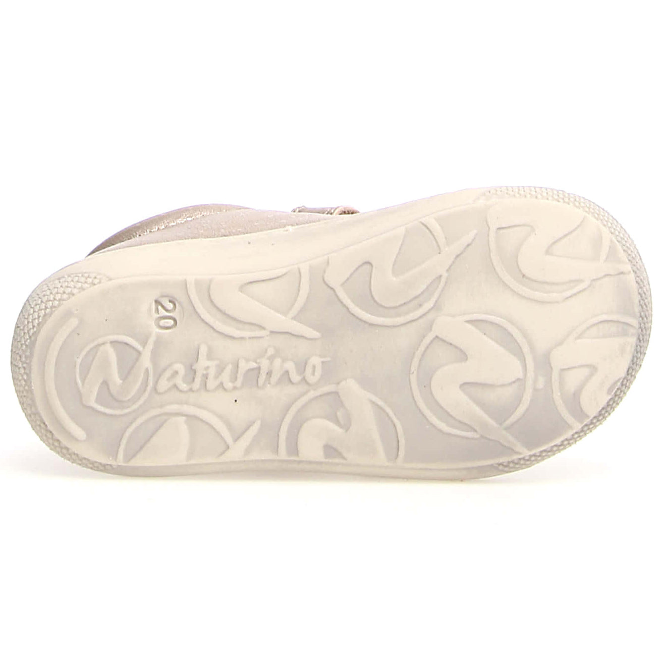 Shiny platingold NATURINO Halbschuh COCOON, perfect for stylish everyday wear