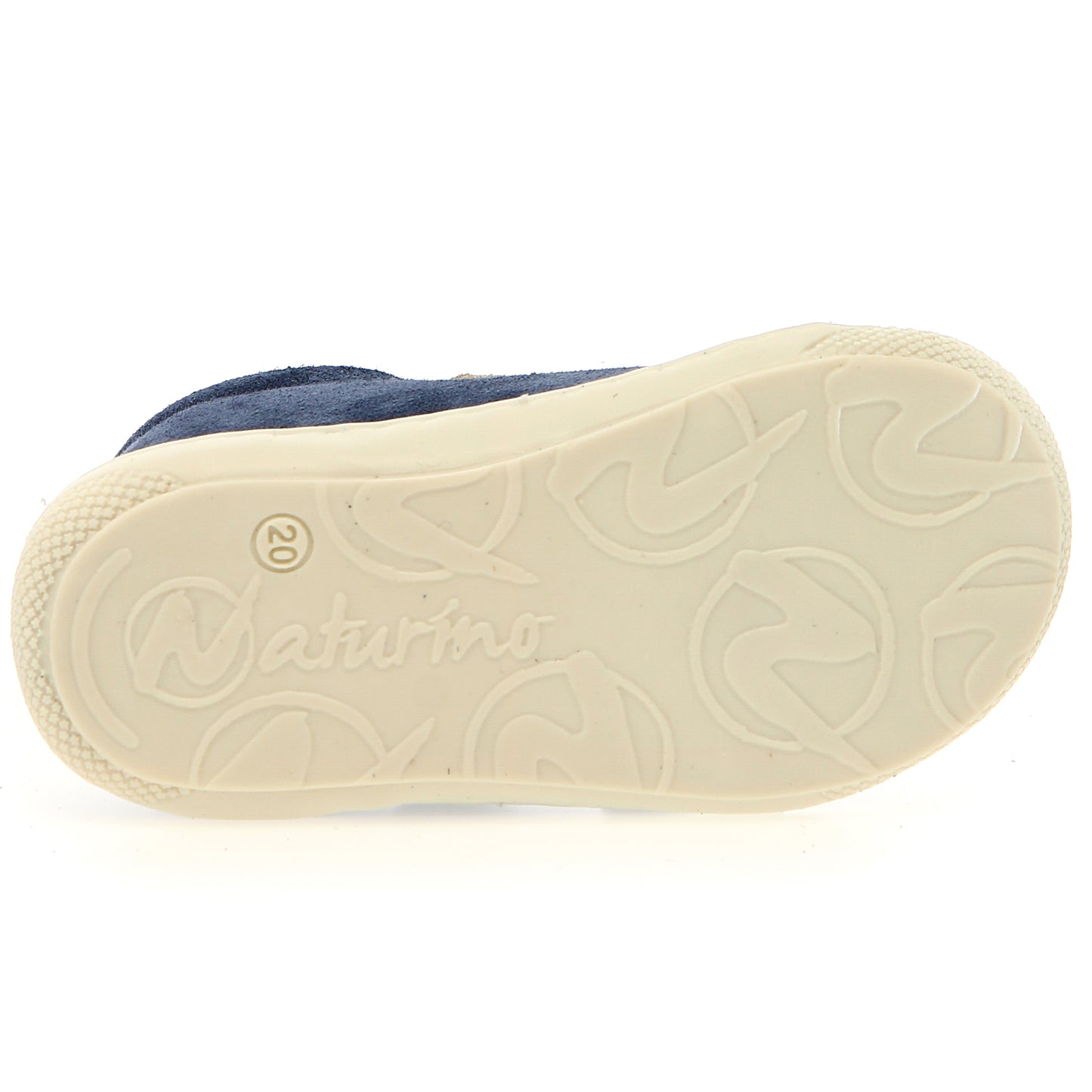 NATURINO Halbschuh CORKEL in azur, celeste, and sand colors for kids