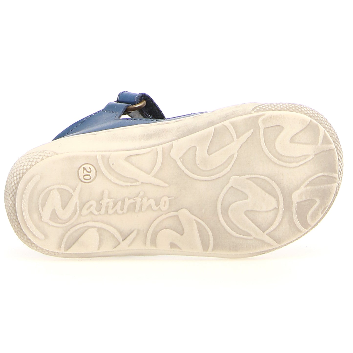 Variety of available sizes and colors for the NATURINO HALBSANDALE LANGEN sandal - including blue