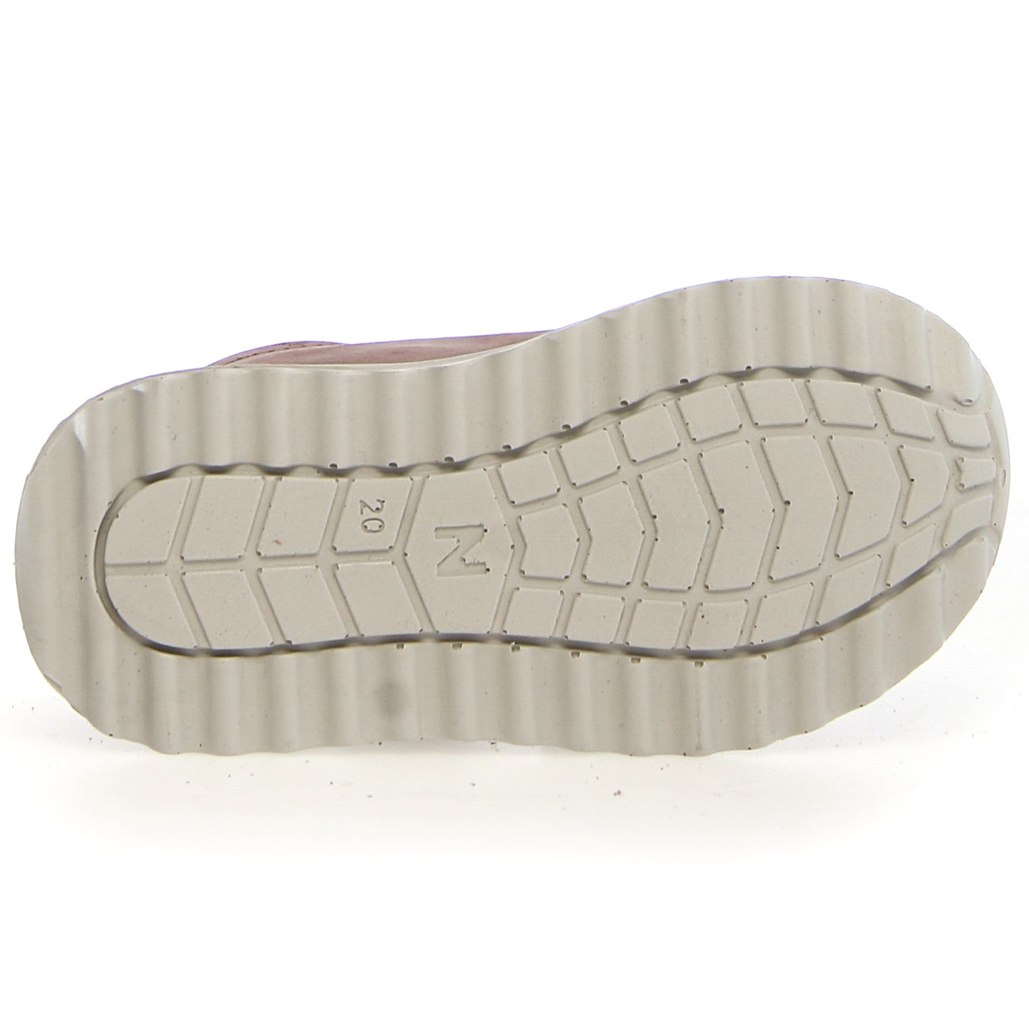 Pair of NATURINO RAINSTEP TEX Halbschuh PARPAR - altrosa girl's shoes displayed in a store setting with focus on the elegant design and functionality