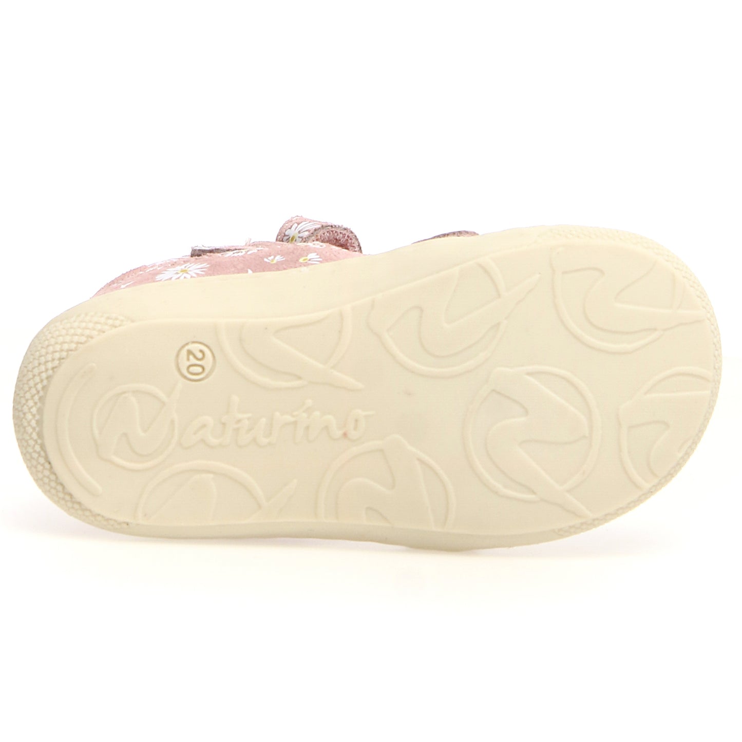 High-quality leather material used in NATURINO Halbsandale PUFFY