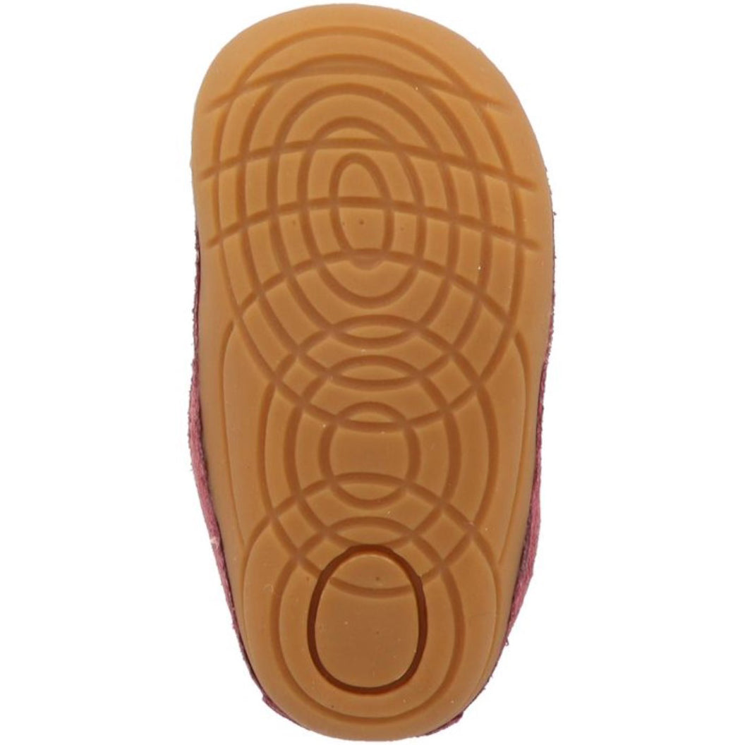 Adorable LURCHI PreWalker FERDI gefüttert shoes in soft pink, perfect for little ones taking their first steps