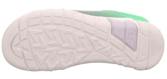 SUPERFIT BOA Halbschuh Barfußschuh TRACE 6026-8010 - marineblau / neongrün