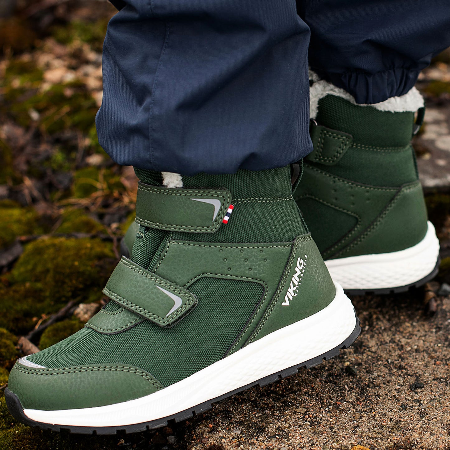 VIKING TEX Knöchelschuh EQUIP WARM WP 2V - tanne - Waterproof and warm ankle shoe in tan color