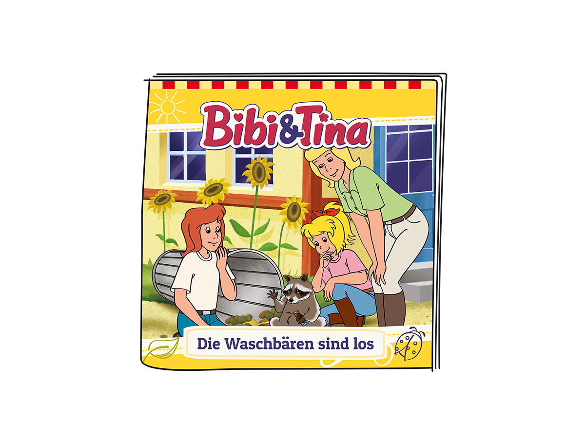 TONIES Figur - Bibi und Tina - Die Waschbären sind los