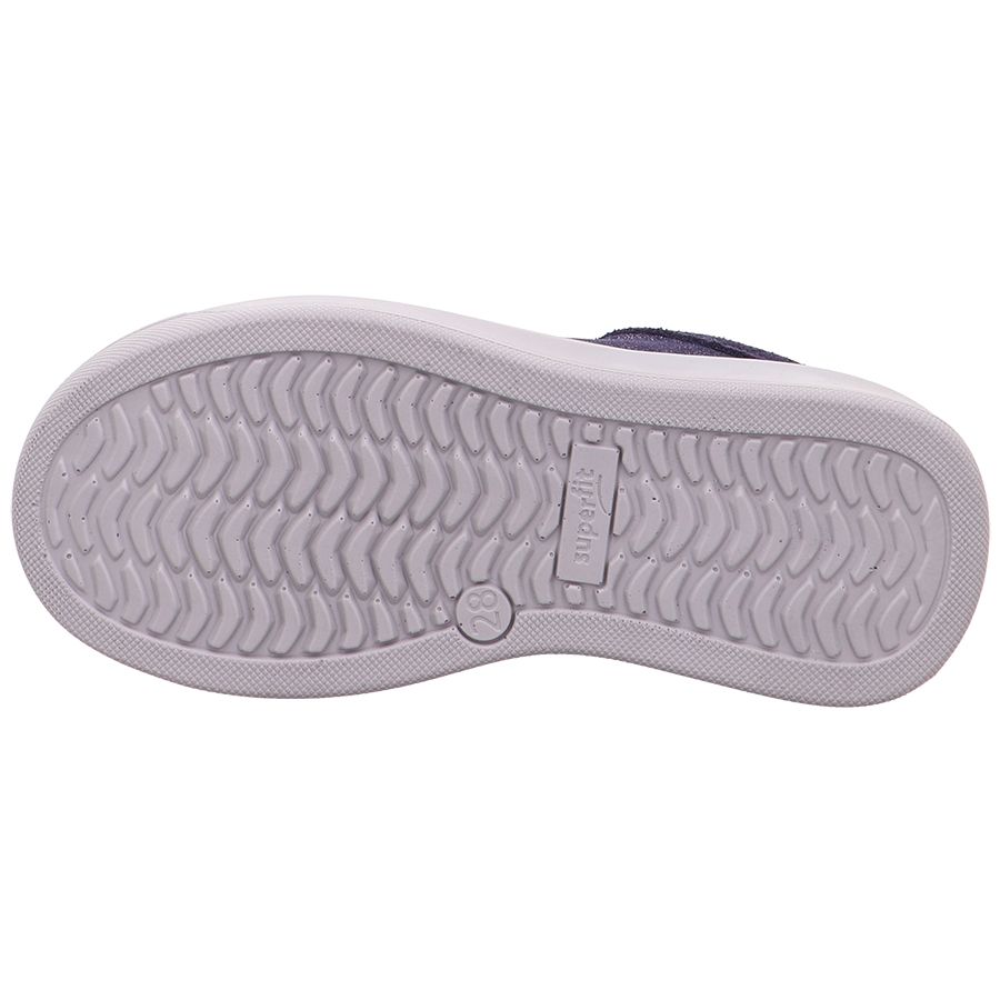 Women's SUPERFIT Halbschuh COSMO 6462-80 in dark blue with glitter details