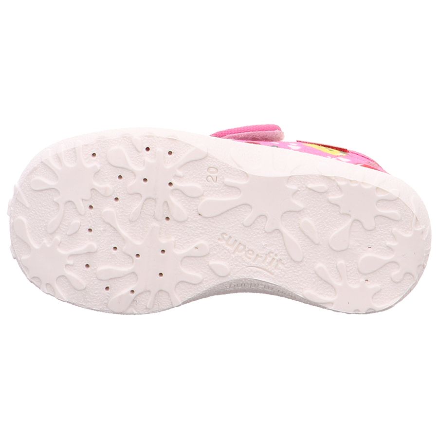 Superfit Spotty 9246-551 pink fruit patterned house slippers for girls