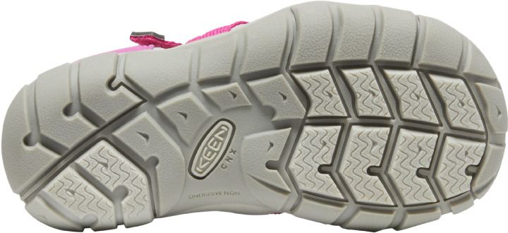 Non-marking rubber outsole of the KEEN Halbsandale SEACAMP II CNX
