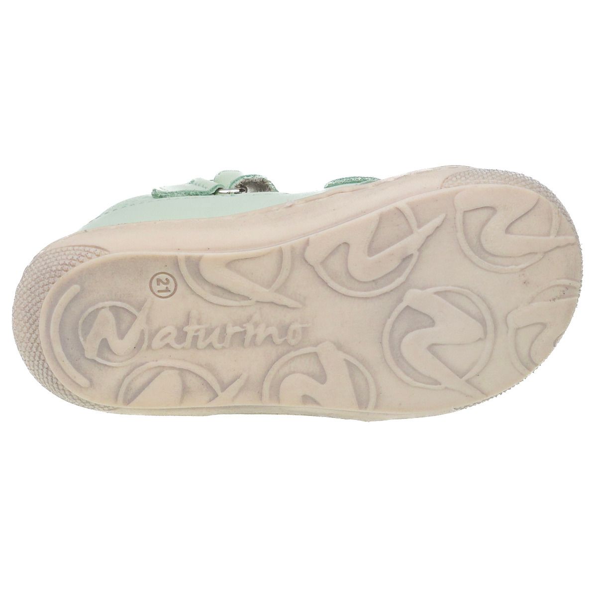 NATURINO Halbsandale PUFFY - mint styled with colorful summer dress and matching accessories for a trendy look