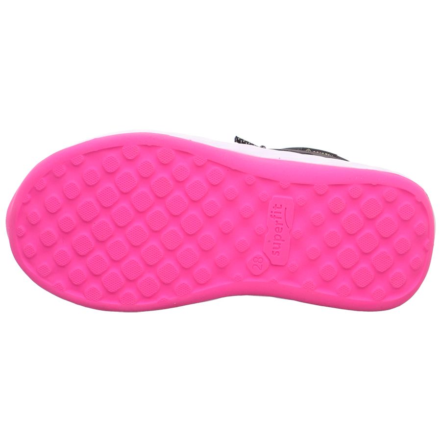High-performance SUPERFIT GORE-TEX Knöchelschuh in black and pink color
