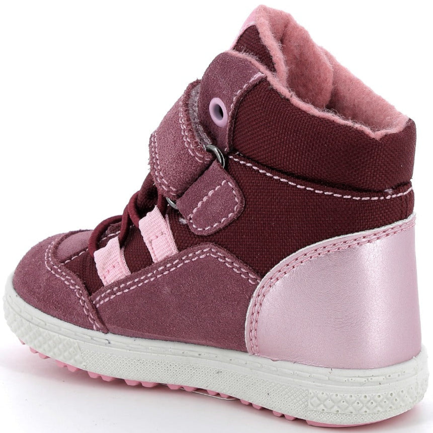 Fashionable and durable PRIMIGI GORE-TEX Knöchelschuh BARTH 48521-33 in beere and rosa