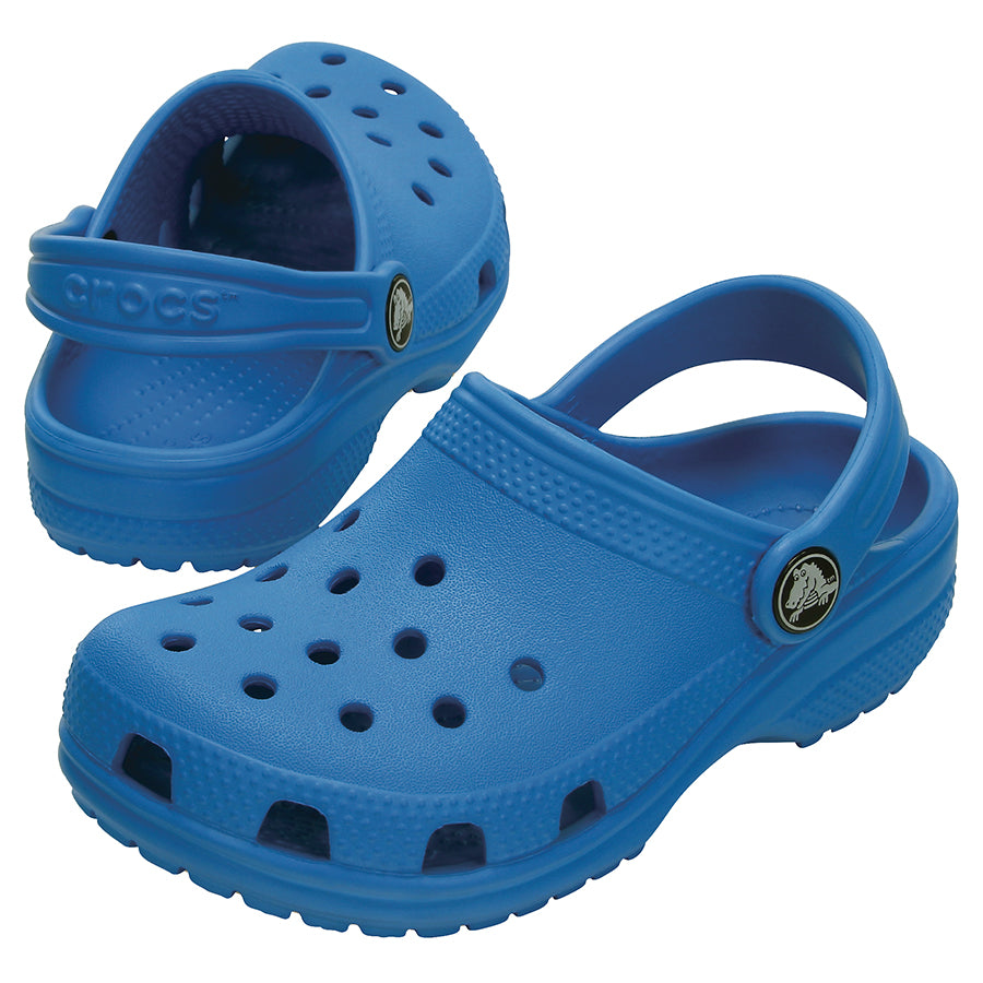 CROCS CLASSIC CLOG KIDS 204536-456 - ozeanblau, comfortable and durable kids' clogs in a vibrant ocean blue color