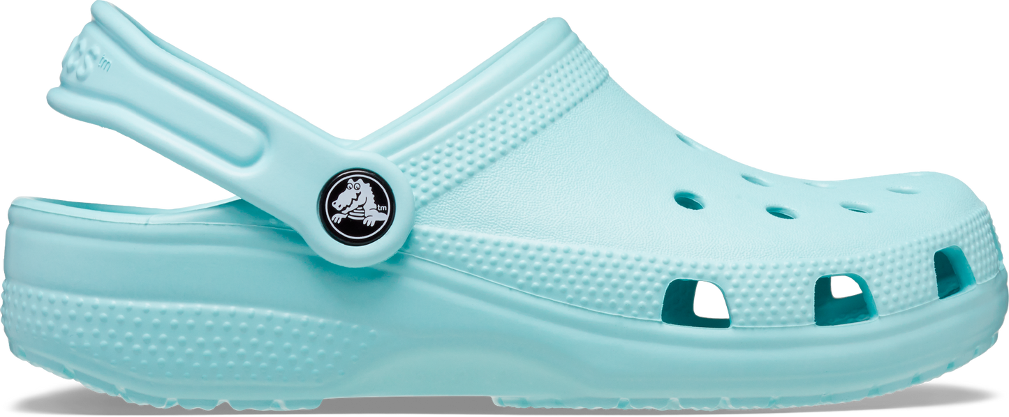 Blue CROCS CLASSIC CLOG KIDS 206990-4SS with comfortable slip-on design for children's casual wear