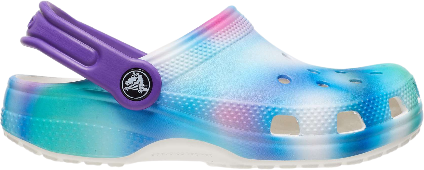 Colorful and vibrant CROCS CLASSIC SOLARIZED CLOG 207587-94S - bunt product image showcasing stylish design and comfortable fit for all-day wear