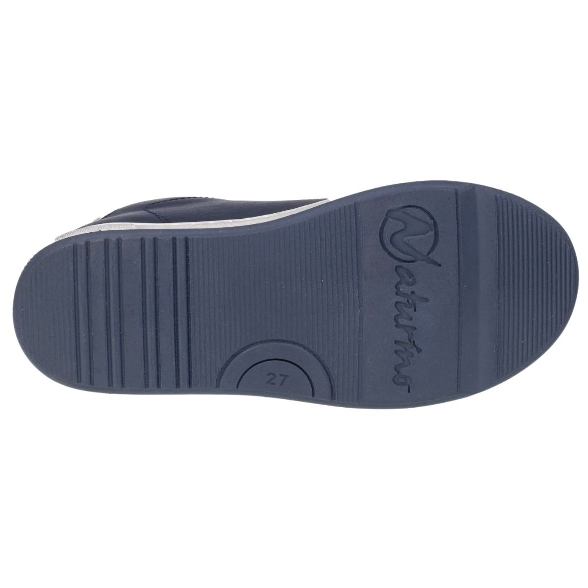 NATURINO Halbschuh HASSELT - dunkelblau - weiss: A stylish and comfortable dark blue and white shoe for kids