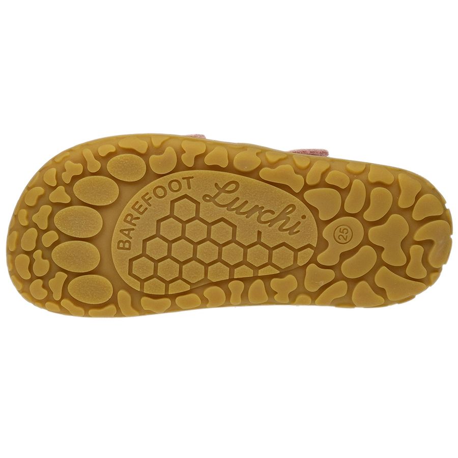 LURCHI Barfuß Halbsandale NANDO in altrosa - perfect for summer outings