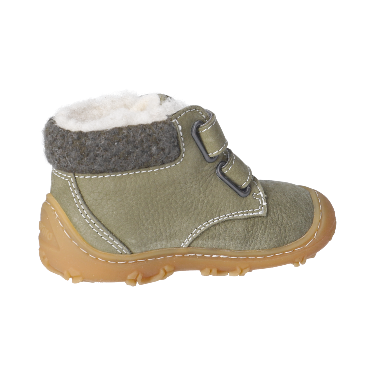 RICOSTA Knöchelschuh NICO in eukalyptus green color, a high-quality and comfortable ankle shoe for kids